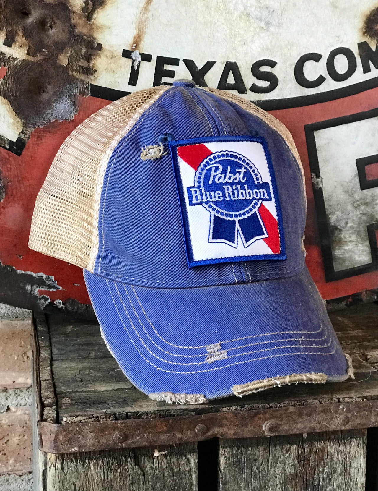 Pabst Blue Ribbon Vintage Hat