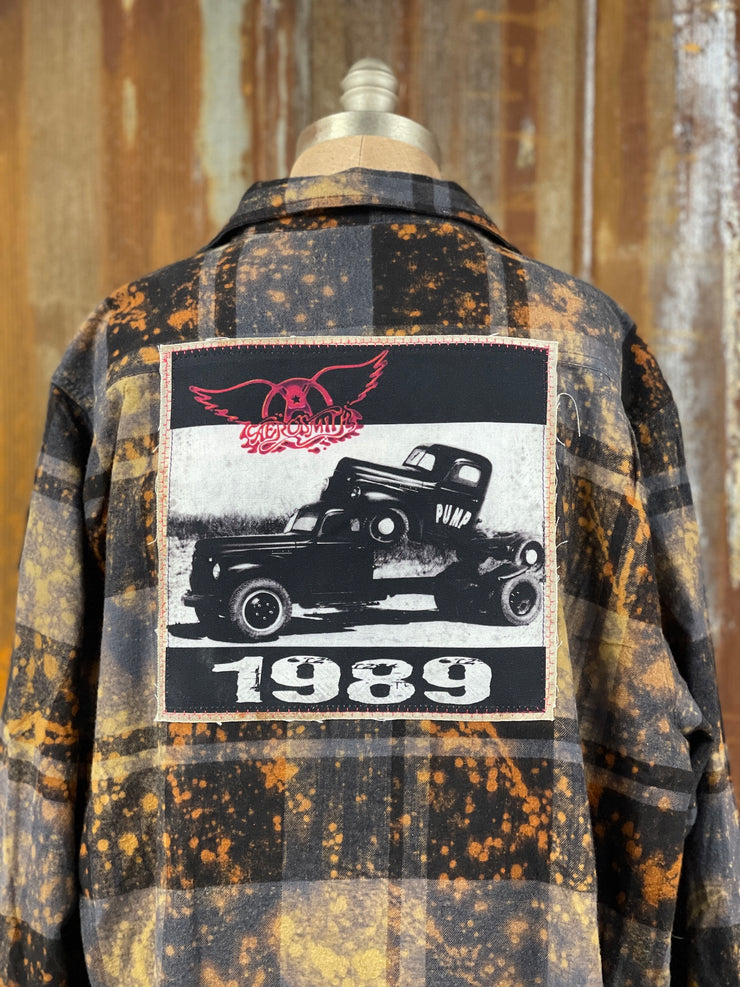 Aerosmith Salt Water Washed Flannel