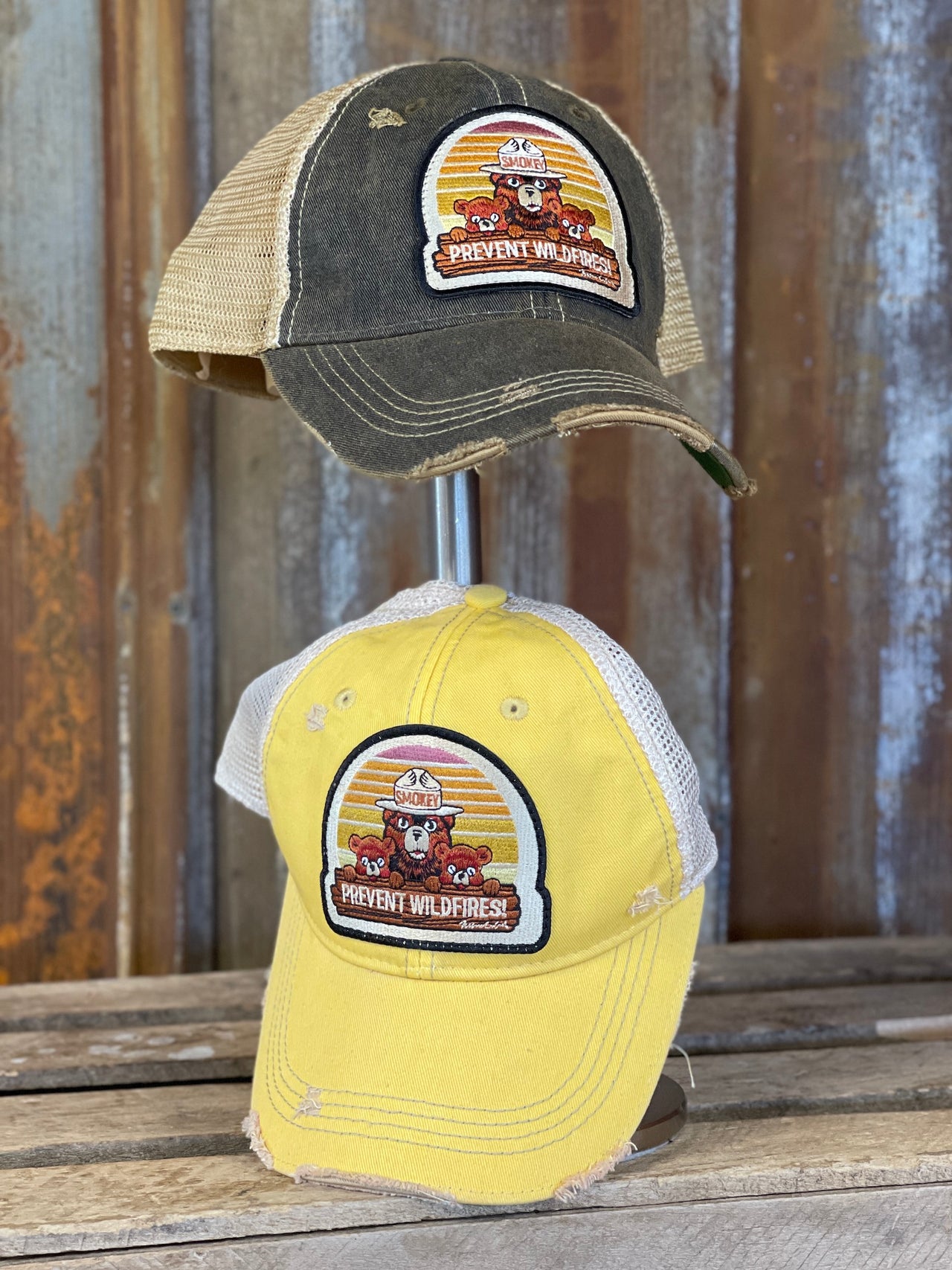 Retro Smokey Bear Hats
