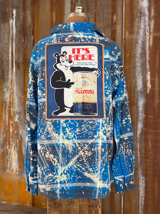 Hamm's Beer  flannel