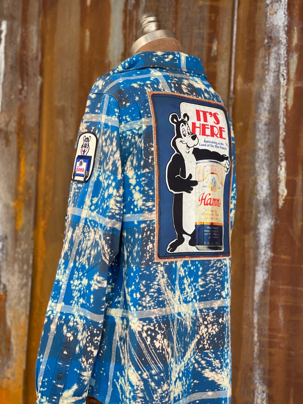 Hamm's Art Flannel Angry Minnow