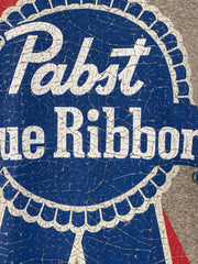 Pabst Blue Ribbon Graphic Tee - Heather Grey