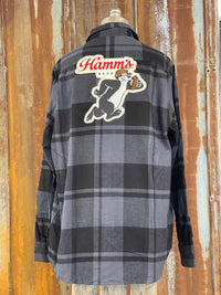 Thumbnail for Hamm's Beer Football Flannel