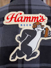 Football Flannel Hamm's Beer