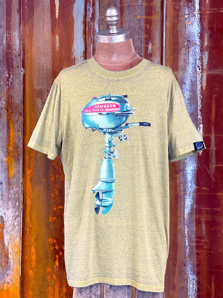 Johnson Outboard Tee Angry Minnow