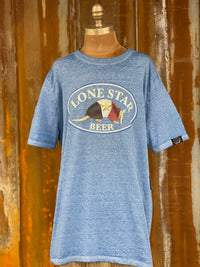 Thumbnail for Lone Star Beer Tees ANgry Minnow