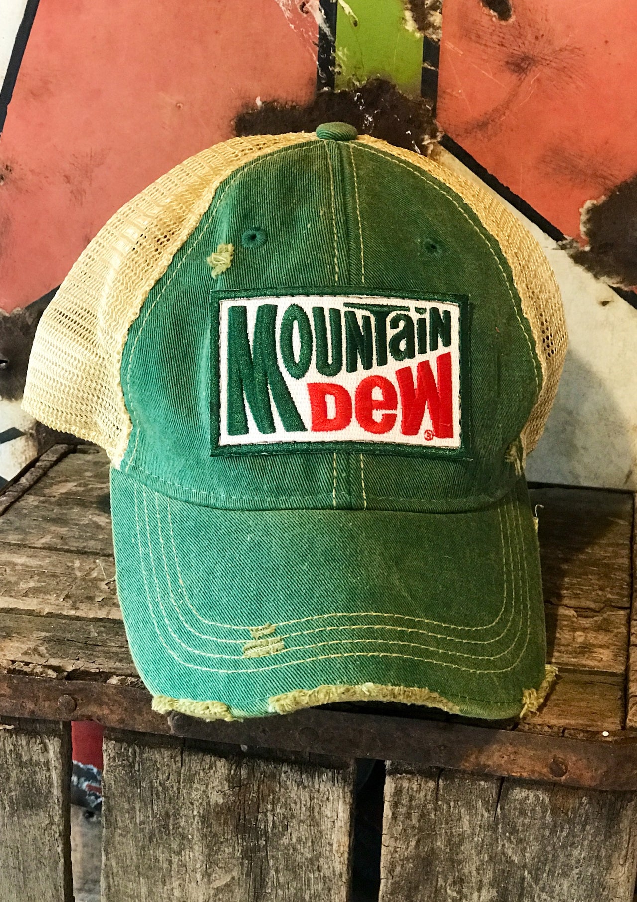 Mountain Dew Vintage Baseball Cap