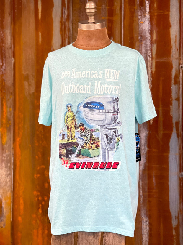 Vintage boating shirts Angry Minnow