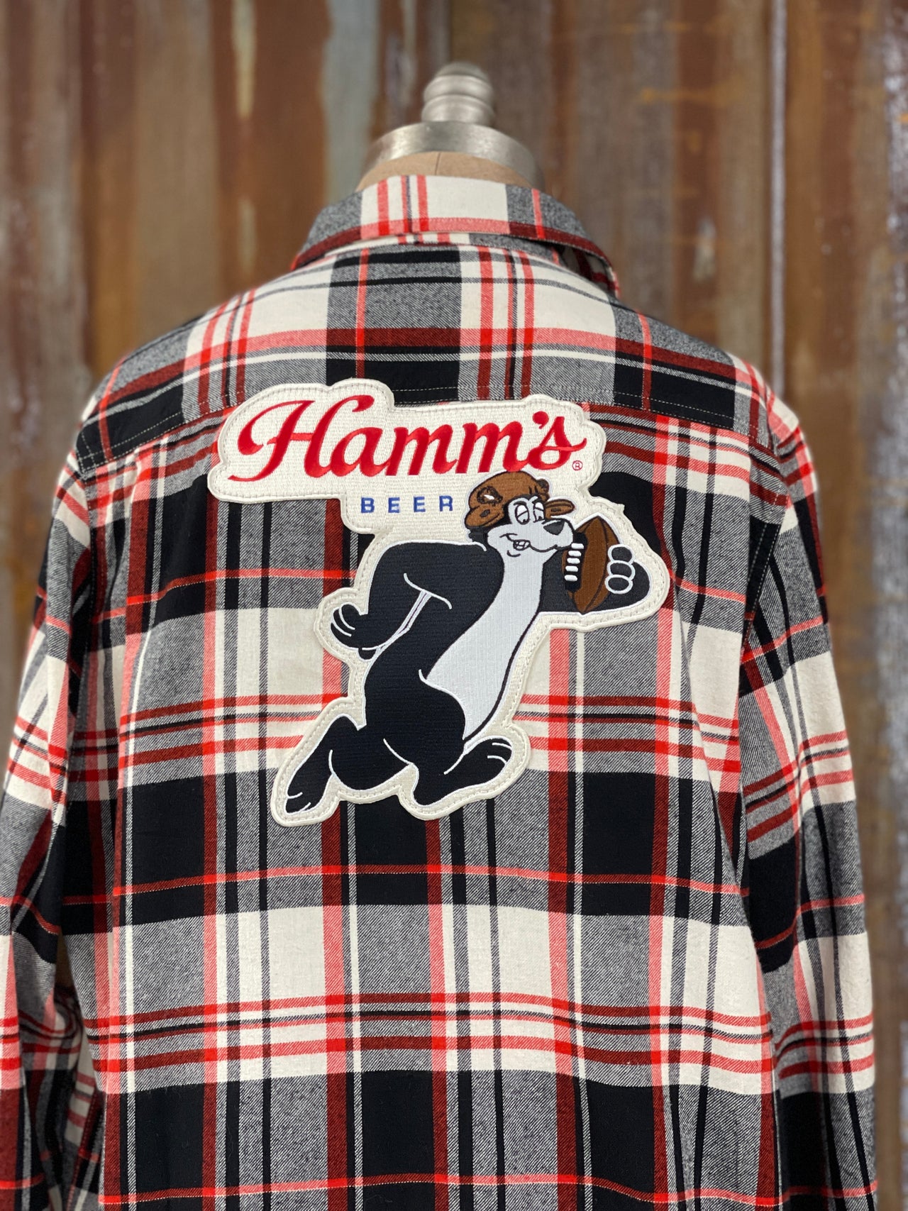 Hamm's Flannel Angry Minnow Vintage