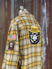 Smokey Bear Yellowstone Flannel