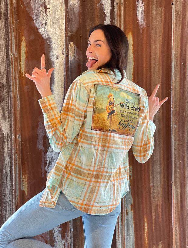 She's a wild child flannel