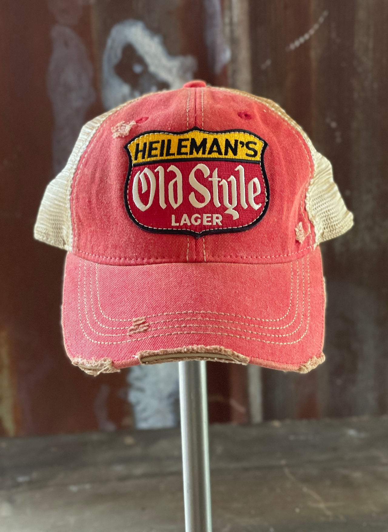 Heileman's Old Style Beer Hat