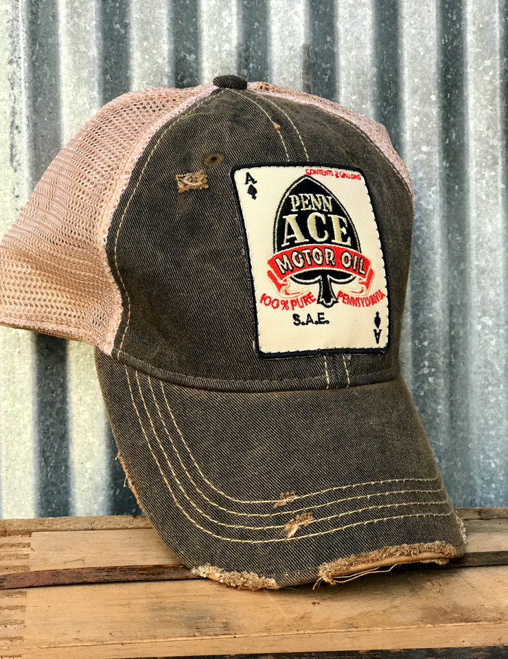 Penn Ace Distressed Hat