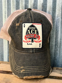 Thumbnail for Penn Ace distressed Hat
