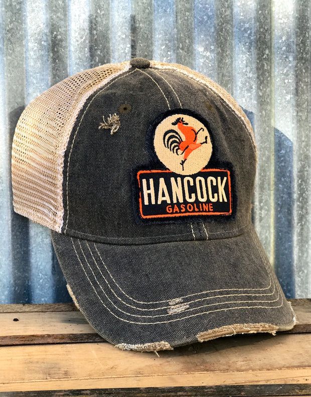 Hancock Gasoline Distressed Baseball Cap