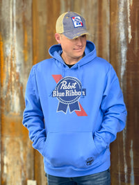 Thumbnail for Pabst Hoodie Angry Minnow Vintage