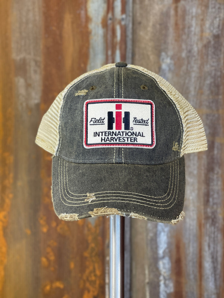 International Harvester Iron-On Patch – Embroidered, USA Made, Farm Garden Lawn Tractor Hat