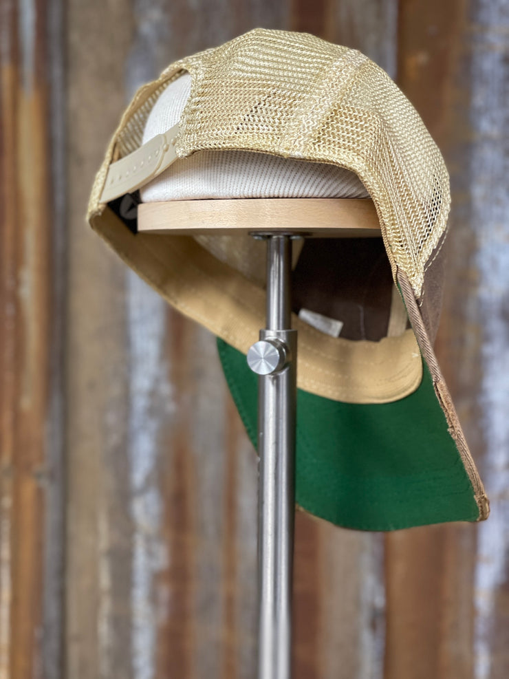 Smokeys Helper Hat- Distressed Brown Snapback