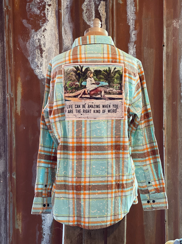 Washed Art Flannel