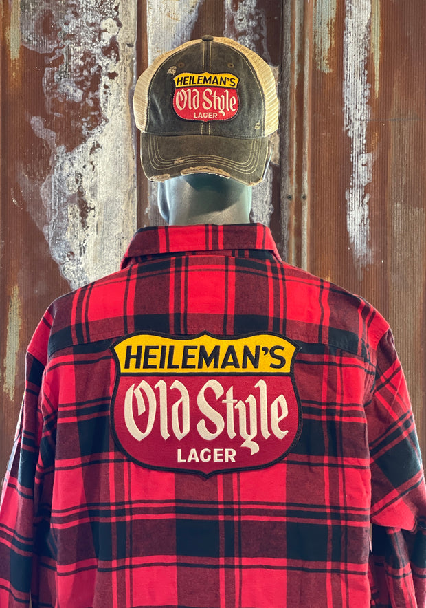 Old Style Beer Flannel