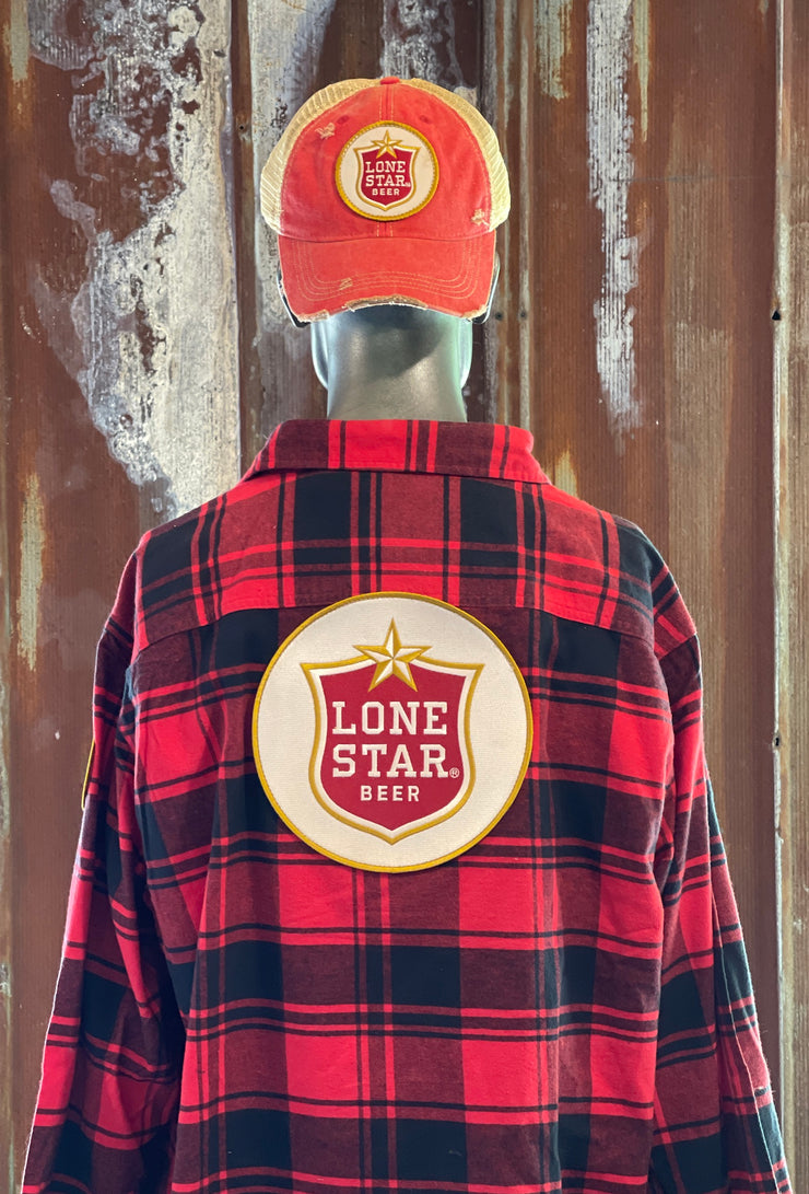 Lone Star Beer Flannel for Men