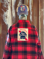 Pabst Flannels Angry Minnow Vintage