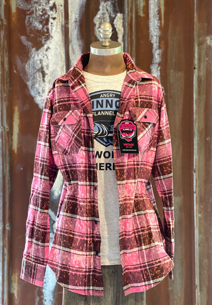 Pink Washed Flannel