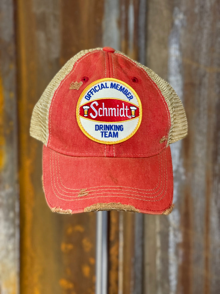 Schmidt Drinking team Angry Minnow Vintage