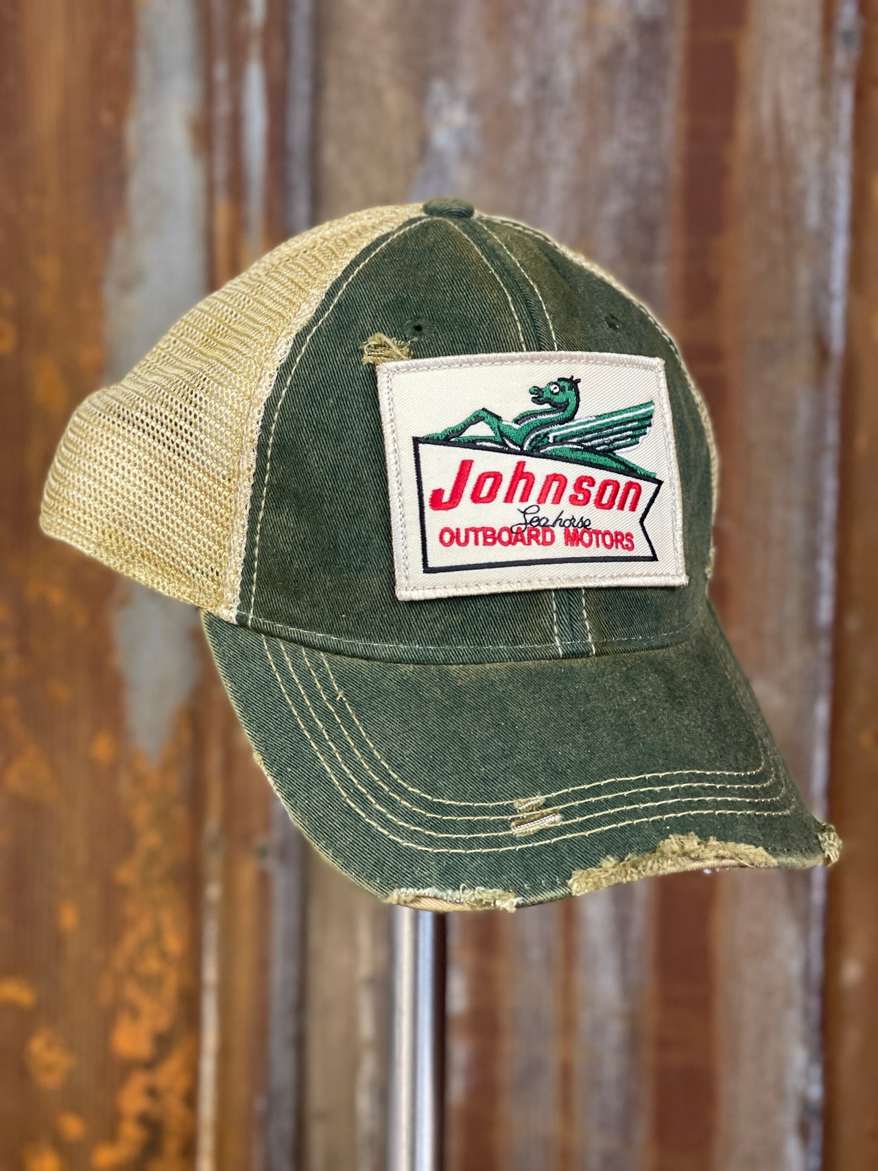 Johnson Sea Horse Retro Baseball Cap