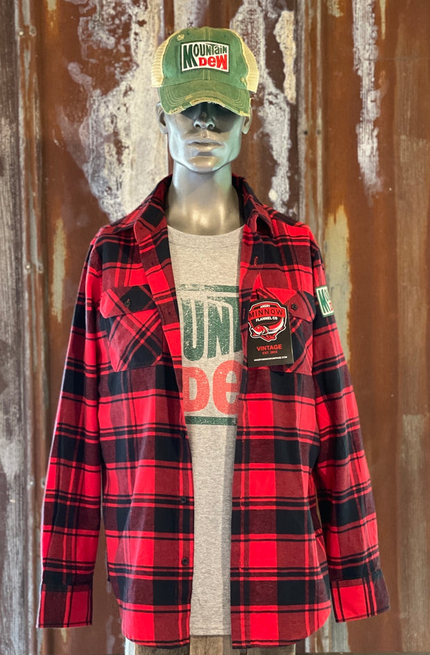 Mountain Dew Clothing Flannel