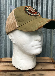 Smokey Bear Distressed Ball Cap