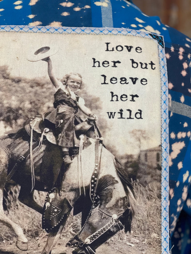 Horse flannel Angry Minnow Vintage