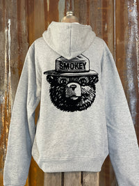 Thumbnail for Smokey Bear Hoodie Angry Minnow