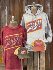 Schlitz Beer Hoodie- Heather Grey