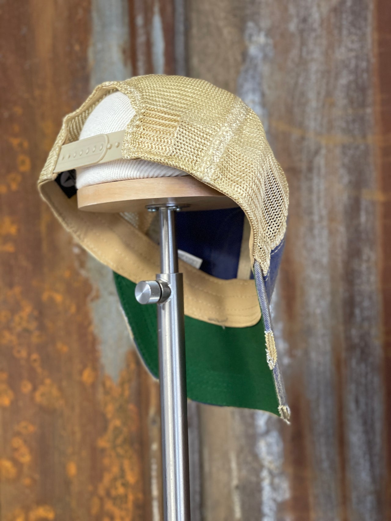 Bagley Fishing Lure Hat- Distressed Royal Blue Snapback