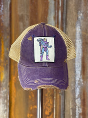 After School distressed retro hat