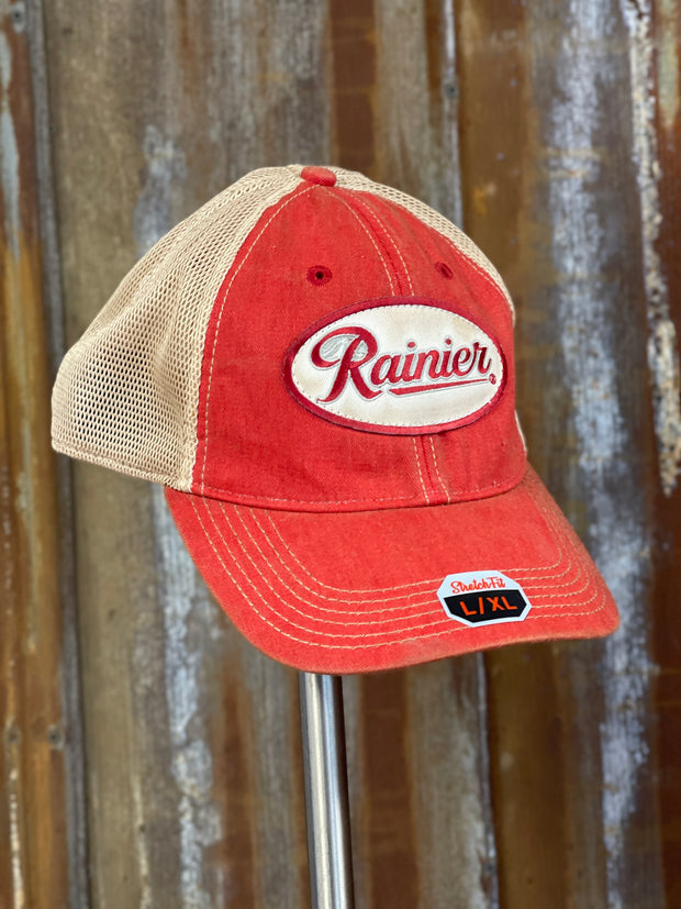 Rainier stretchfit hats Angry Minnow