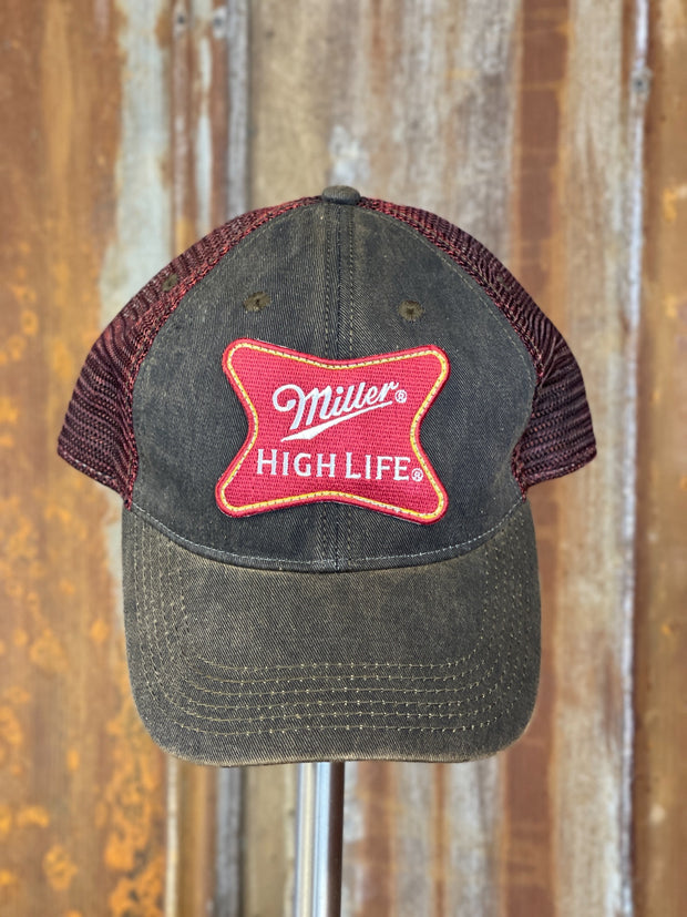 Miller Beer Hat Angry Minnow Vintage