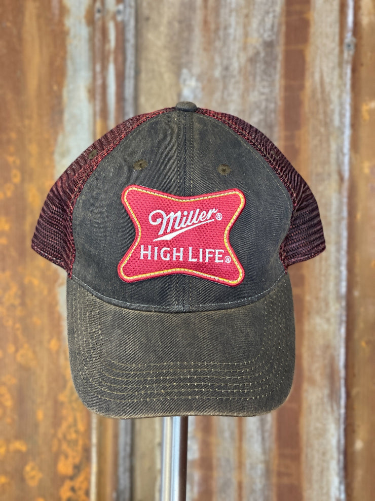 Miller Beer Hat Angry Minnow Vintage