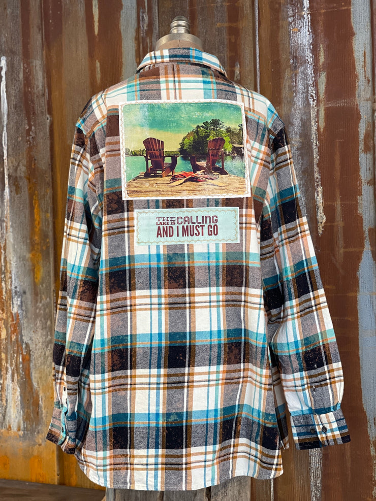 Lake flannel Angry Minnow Clothing co.