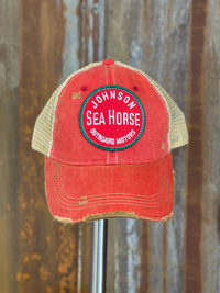Thumbnail for Johnson Seahorse Hat Angry MInnow Vintage