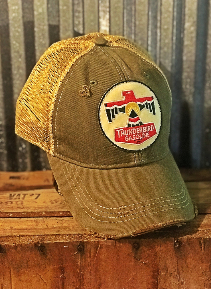 Thunderbird Gasoline Hat- Vintage Sage
