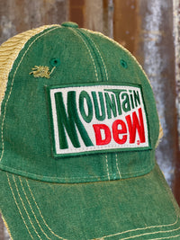 Thumbnail for Retro Mountain Dew hats Angry Minnow