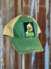 Thumbnail for Sleestack Monster Hat Angry Minnow Vintage