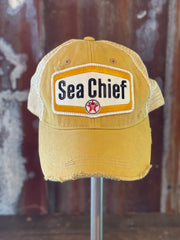 Sea Chief Texaco Distressed Hat