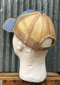 Thumbnail for Fishing Hat (Blue Patch)- Distressed Sky Blue Snapback