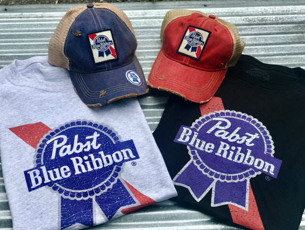 Pabst Blue Ribbon Apparel Angry Minnow Vintage
