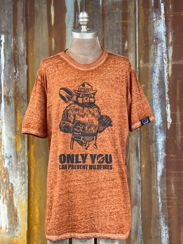 Smokey Tee- LUXE Rust