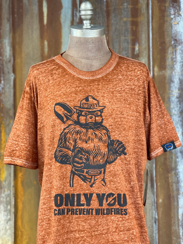 Smokey Tee- LUXE Rust