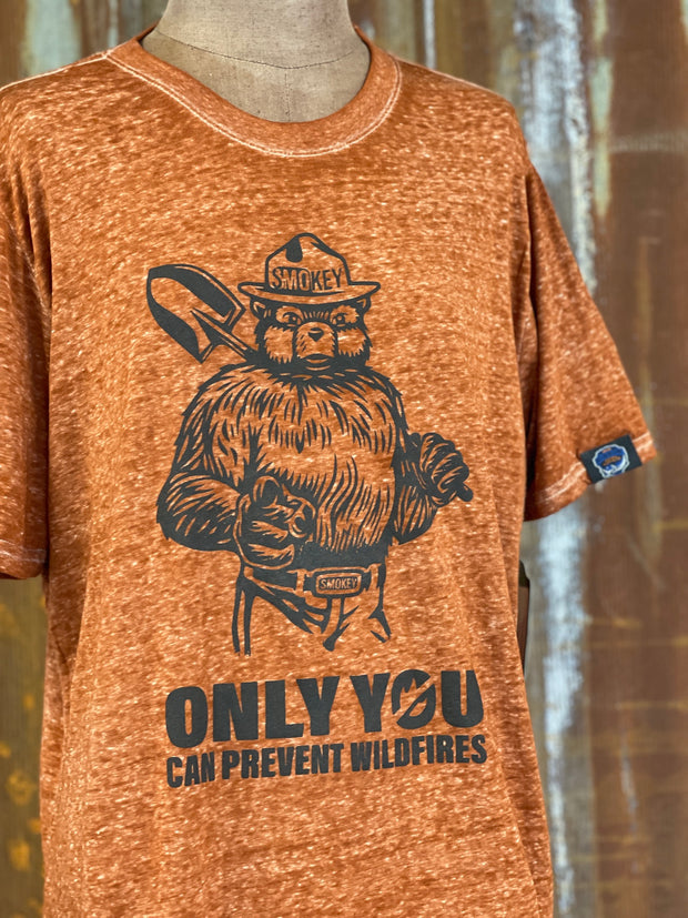 Smokey Tee- LUXE Rust